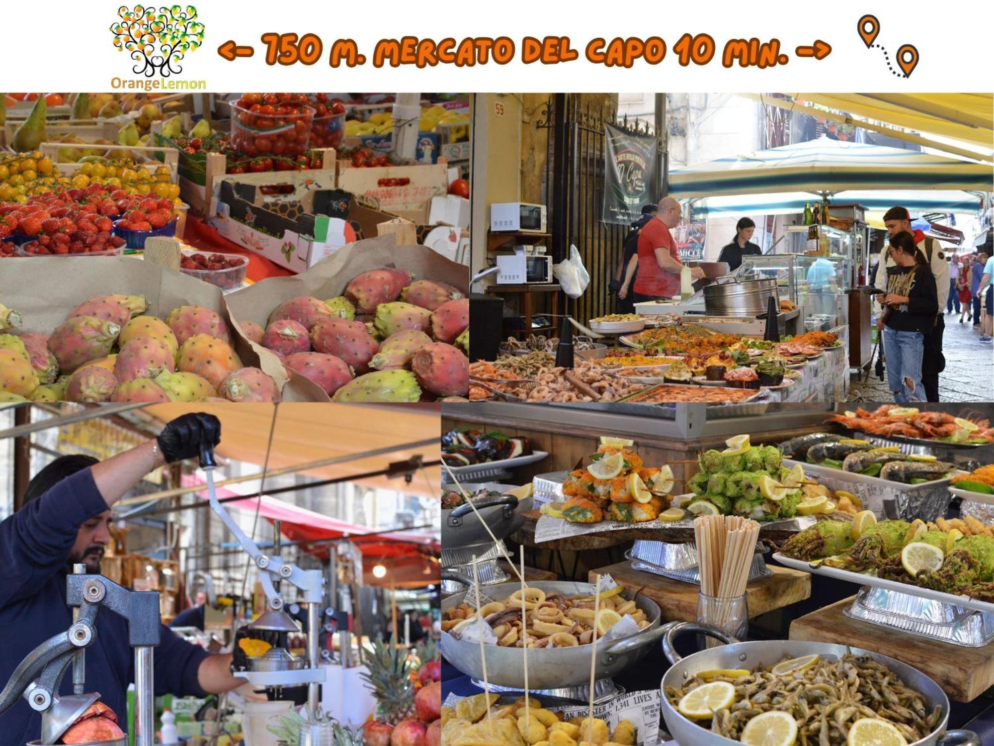 Appartamento Orange Lemon Center Palermo Esterno foto